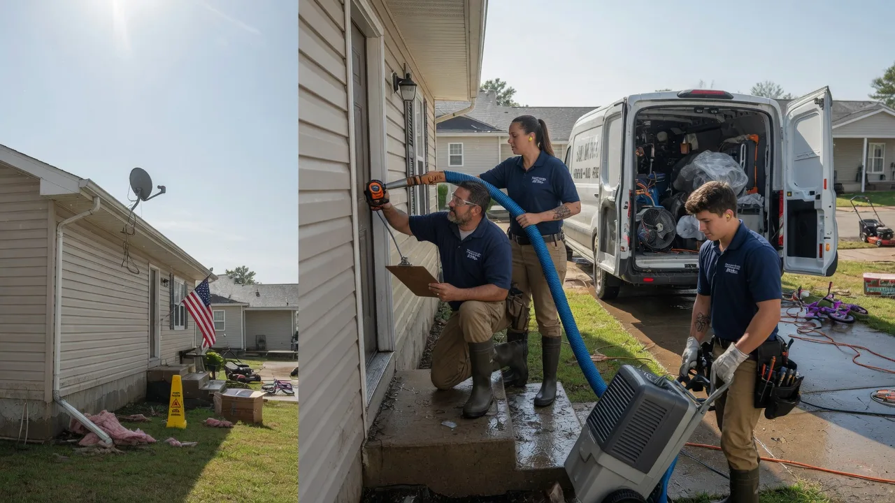 Ceiling Water Damage Restoration in Ridgeway, OH near me